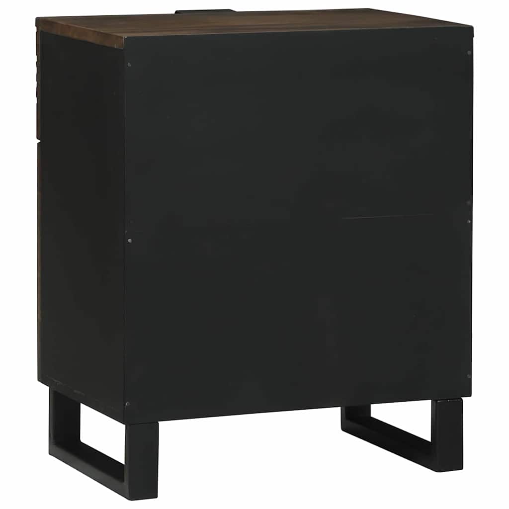 Nachttisch Walnuss 50 x 33 x 60 cm Holzwerkstoff