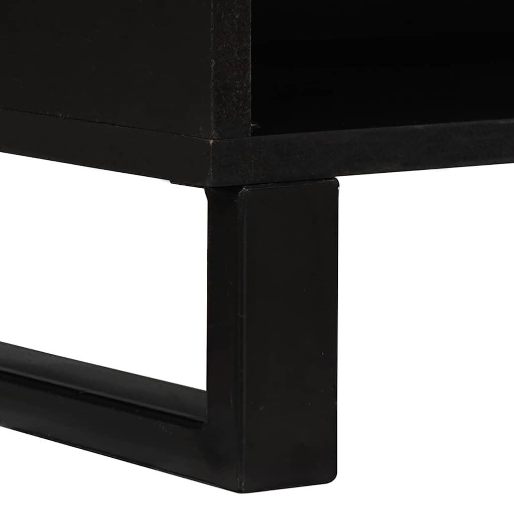 TV-Schrank Braun 80 x 33 x 46 cm massives Mangoholz