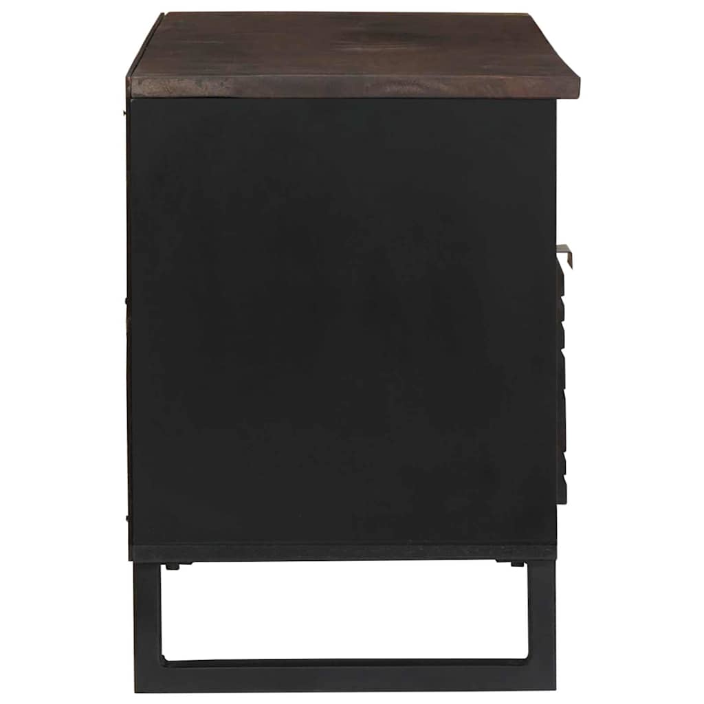 TV-Schrank Braun 105 x 33 x 46 cm massives Mangoholz