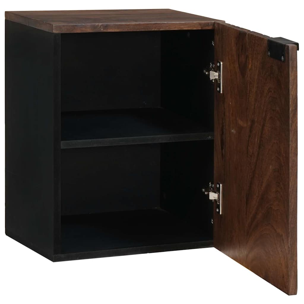 Waschbeckenunterschrank Braun, Schwarz 38 x 33,5 x 48 cm