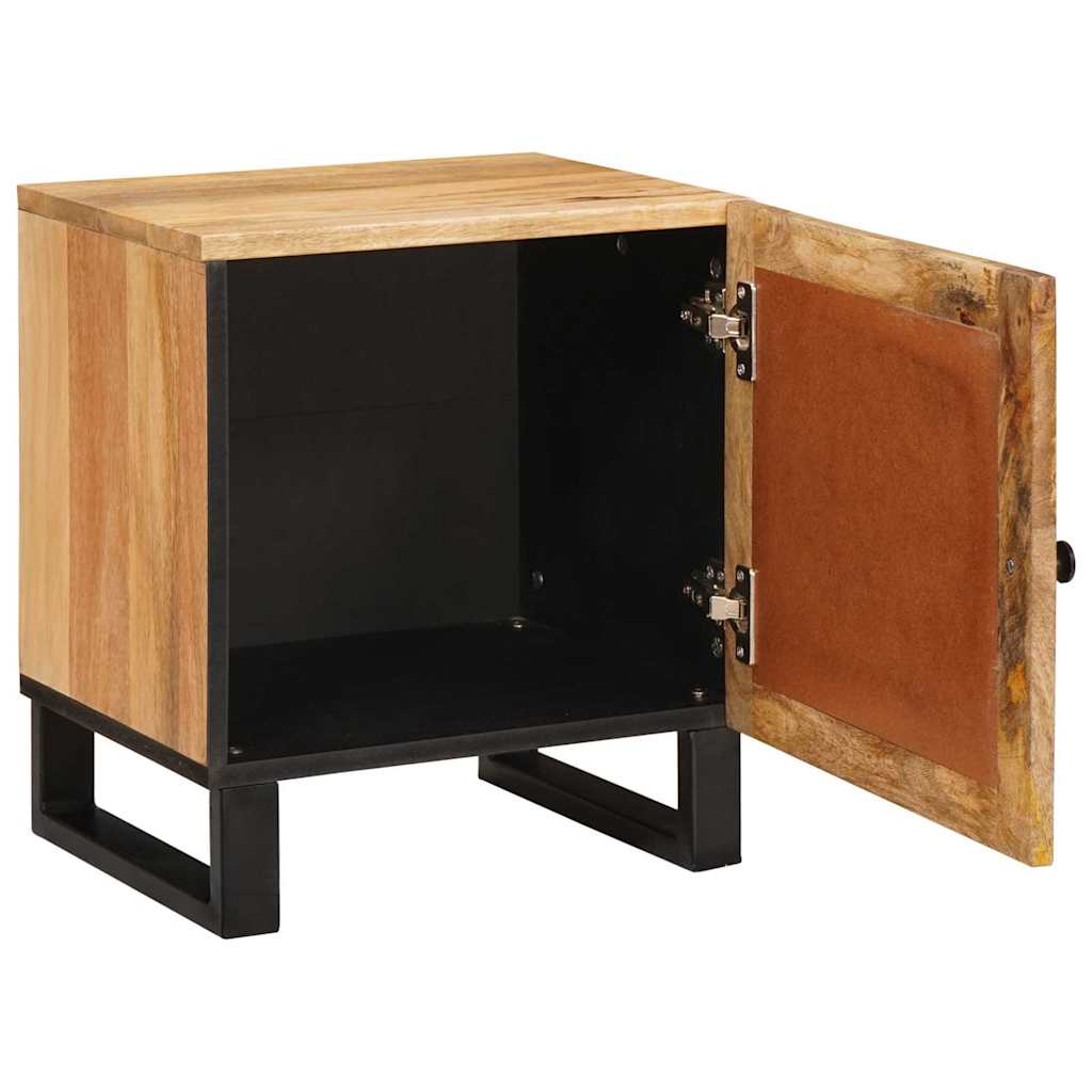 Nachttisch 2 pcs Natur 40 x 33 x 46 cm