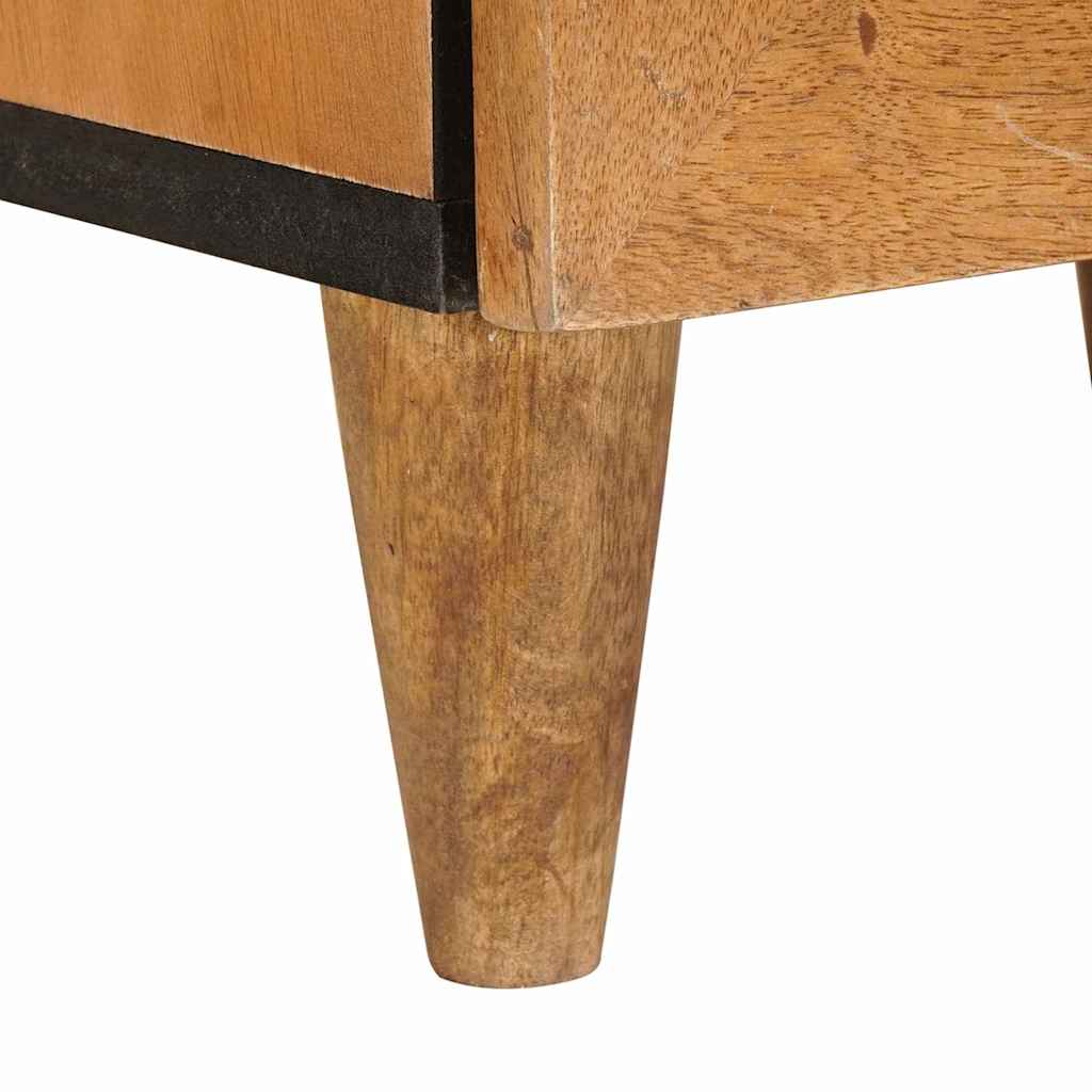 Nachttisch Hellbraun 40 x 33 x 46 cm Holzwerkstoff