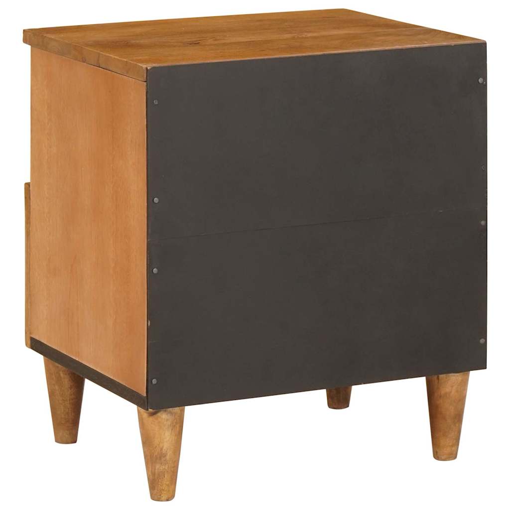 Nachttisch Hellbraun 40 x 33 x 46 cm Holzwerkstoff