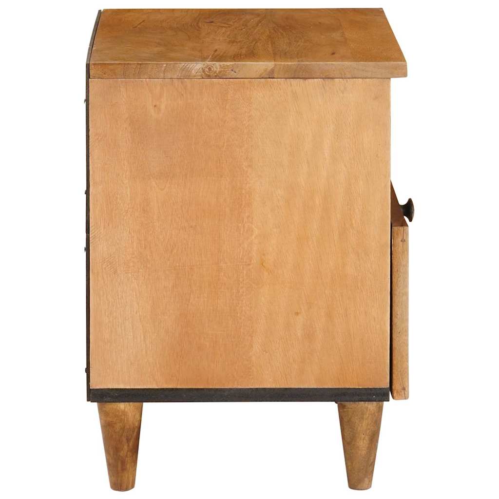Nachttisch Hellbraun 40 x 33 x 46 cm Holzwerkstoff