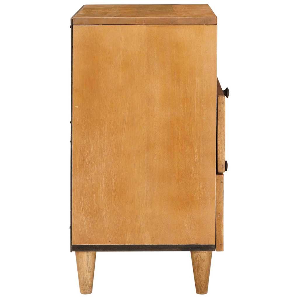 Nachttisch Hellbraun 50 x 33 x 62 cm Holzwerkstoff