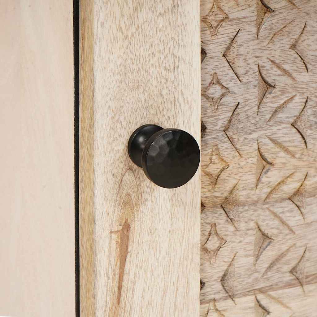 Nachttisch 2 stk. Weiß 80 x 50 x 40 cm Holzwerkstoff