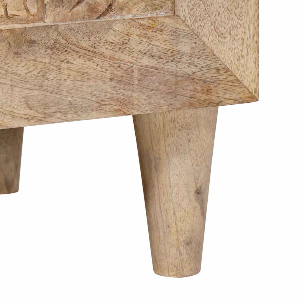 Nachttisch 2 stk. Weiß 80 x 50 x 40 cm Holzwerkstoff