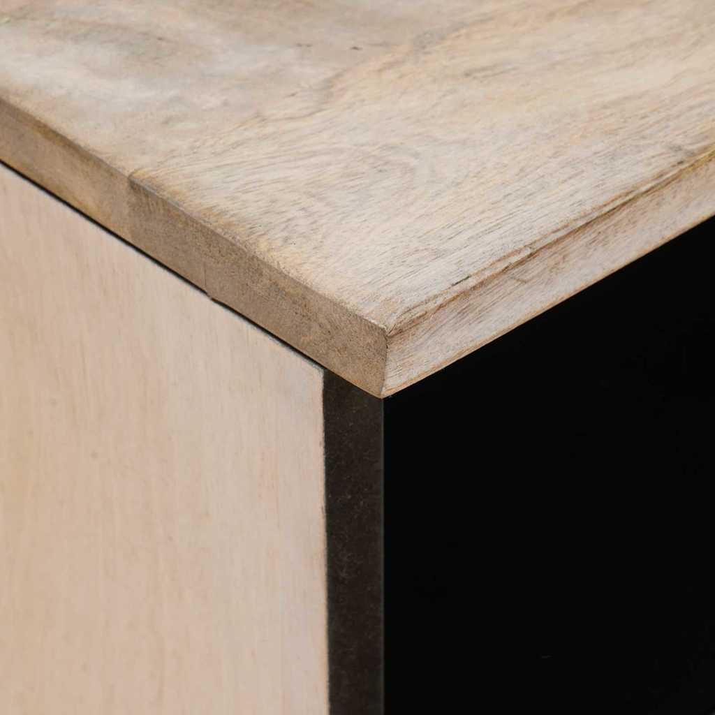 Nachttisch 2 stk. Weiß 40 x 33 x 46 cm Holzwerkstoff
