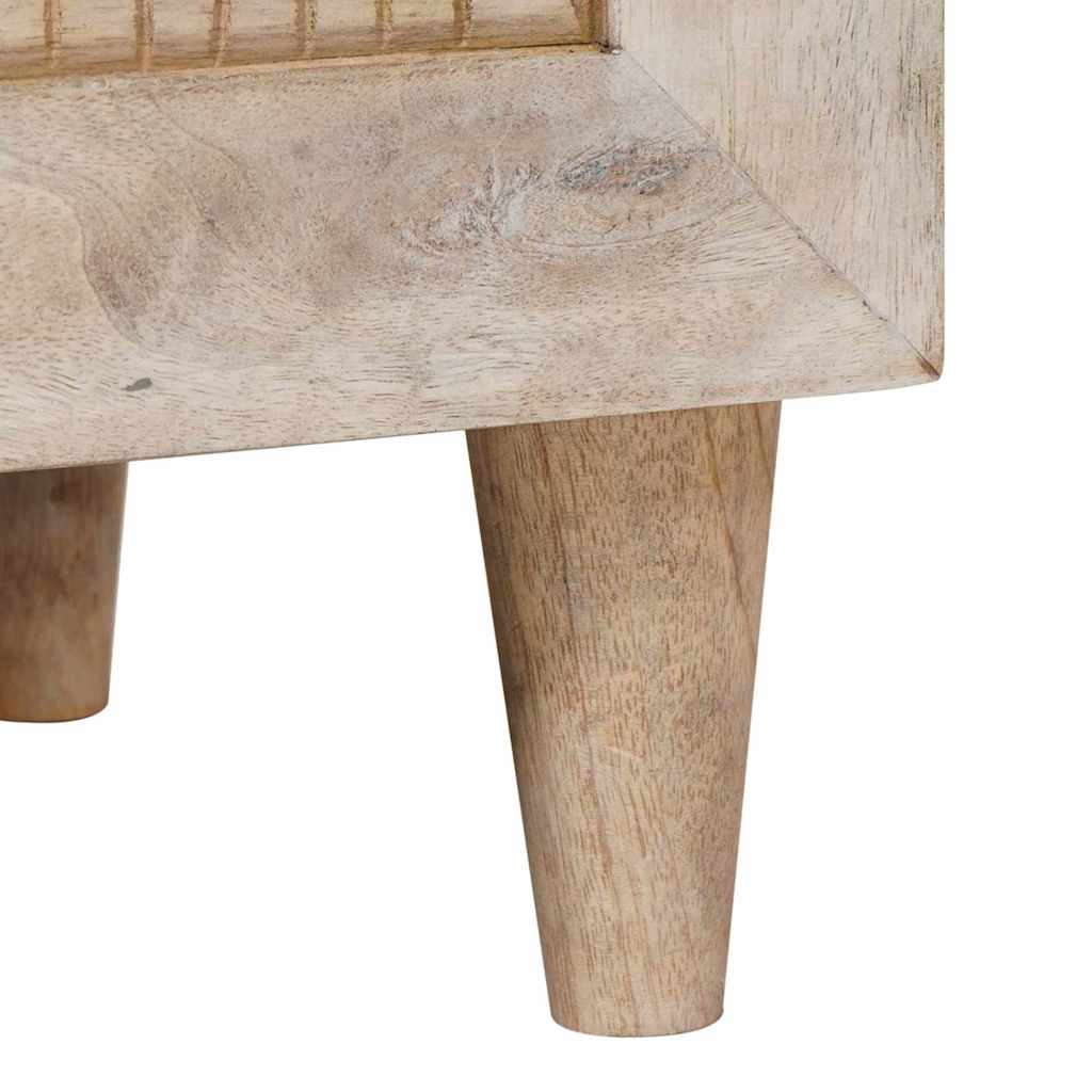 Nachttisch 2 stk. Weiß 40 x 33 x 46 cm Holzwerkstoff