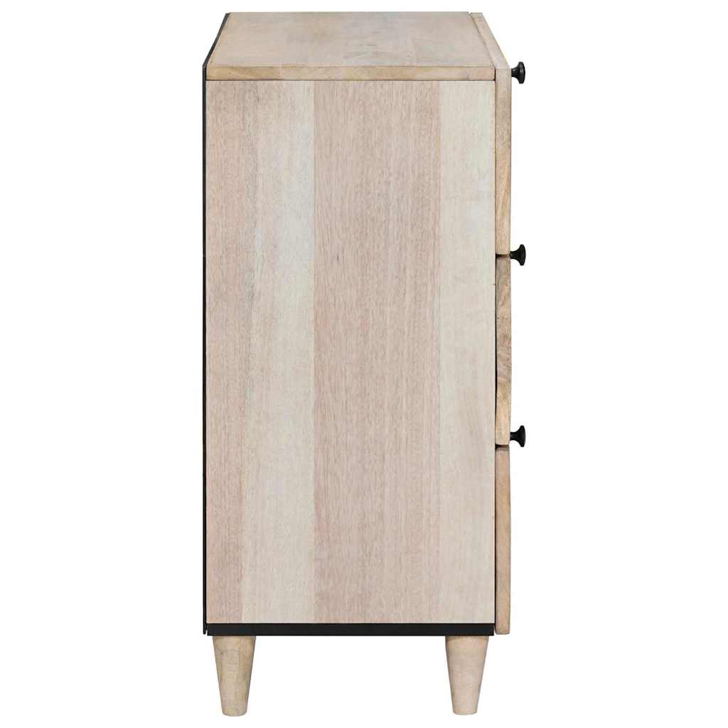 Nachttisch Weiß 50 x 33 x 62 cm Holzwerkstoff