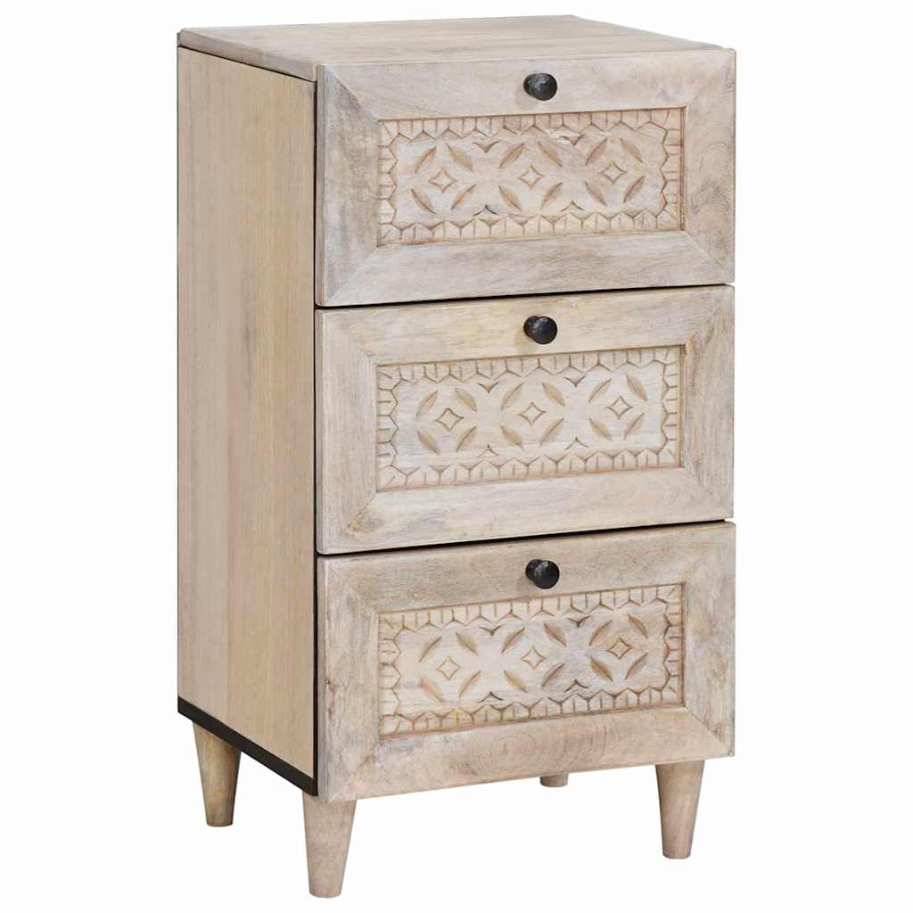 Sideboard mit Schubladen Weiß 33,5 x 40 x 75 cm