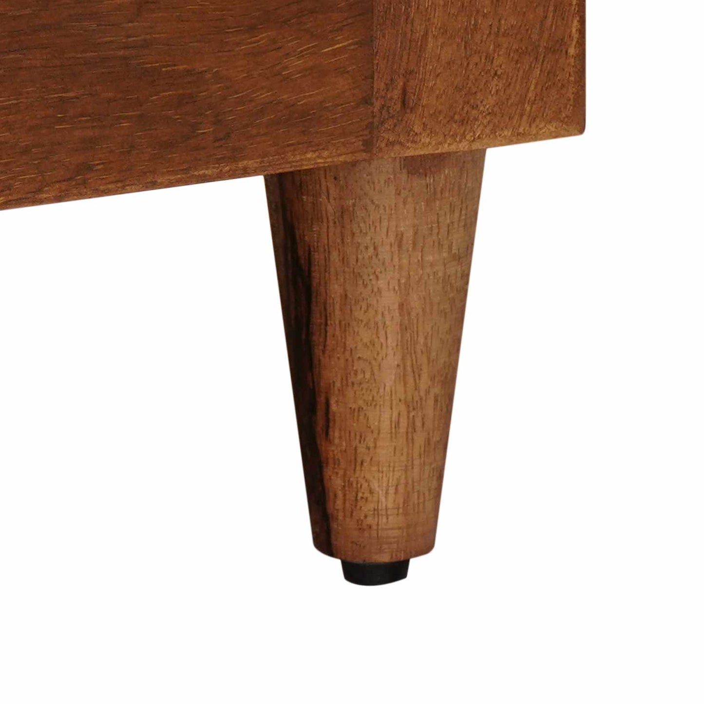 Nachttisch 2 stk. Braun 40 x 33 x 46 cm Massivholz Mango