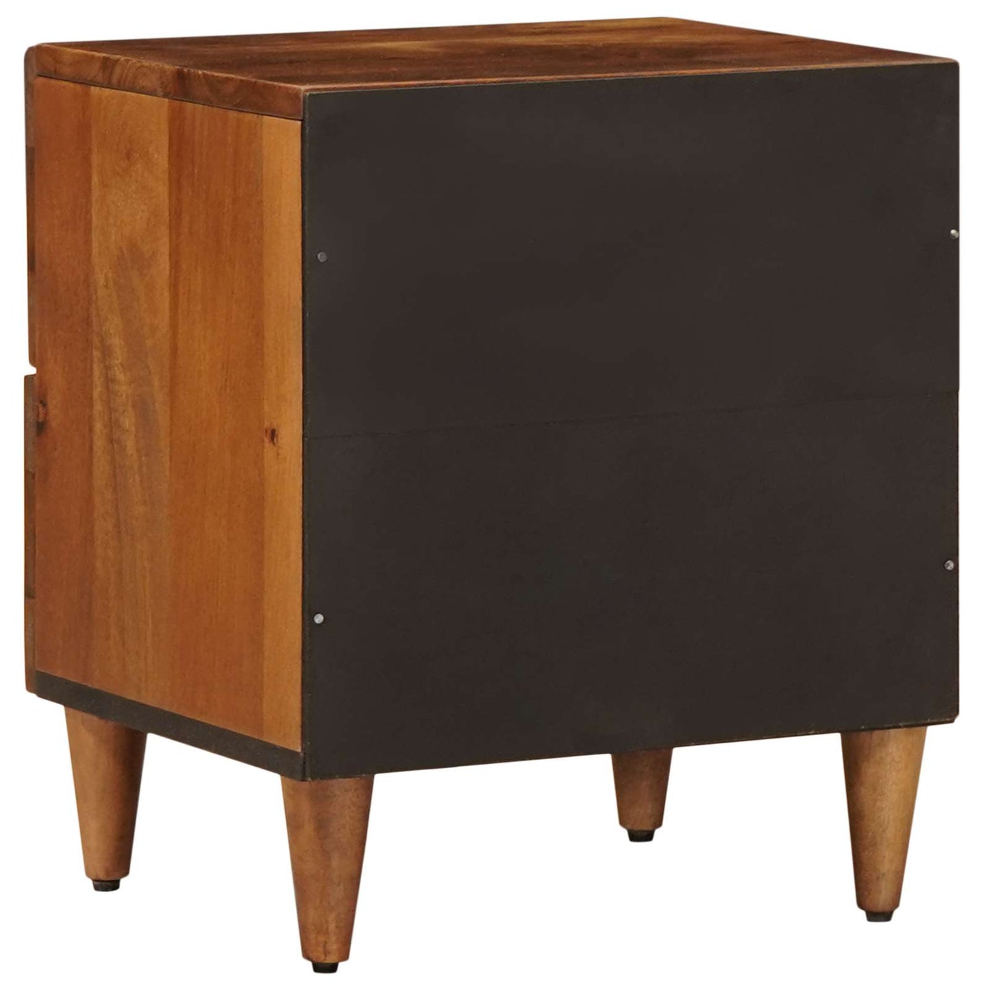 Nachttisch 2 stk. Braun 40 x 33 x 46 cm Massivholz Mango
