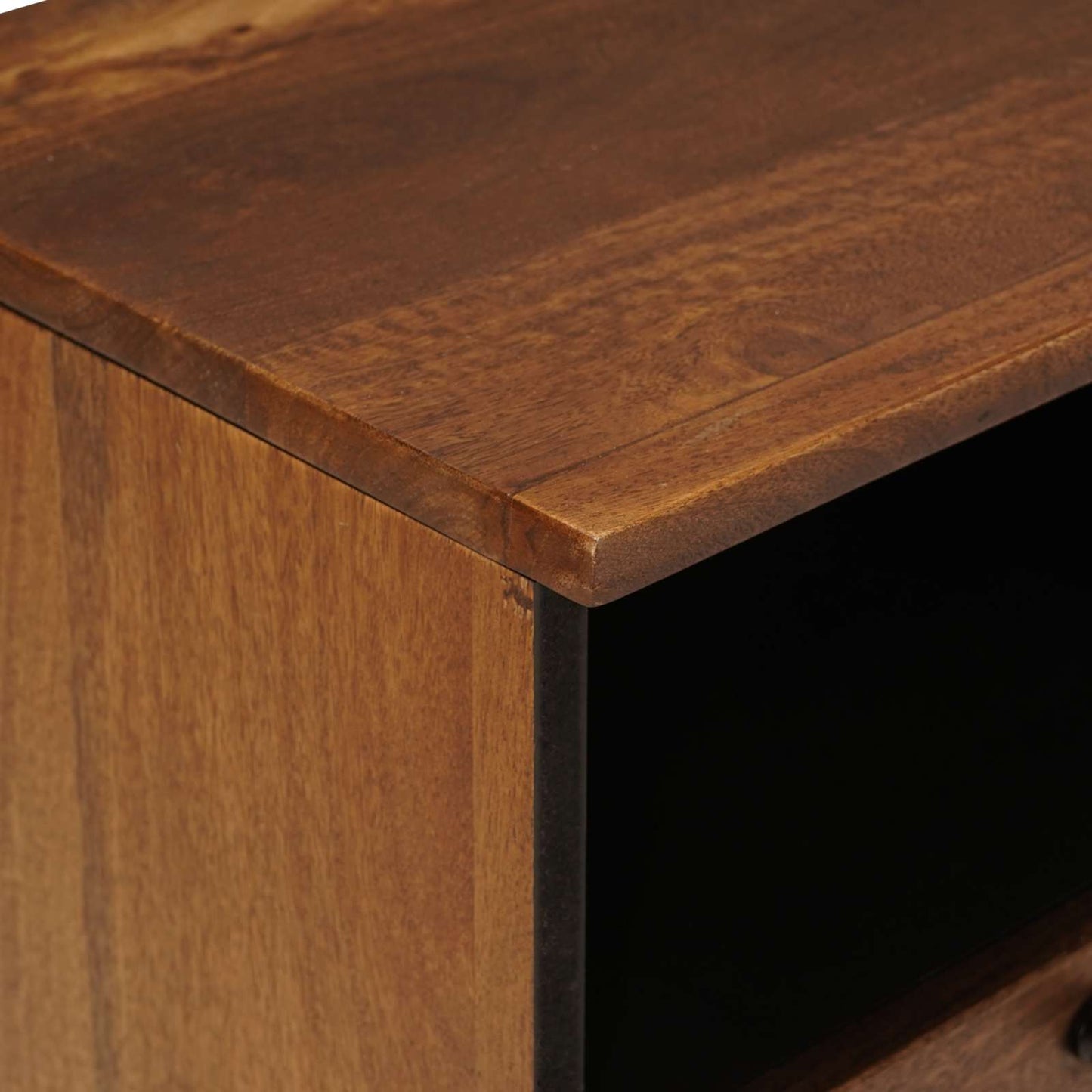 Couchtisch Braun 80 x 54 x 40 cm Massivholz Mango
