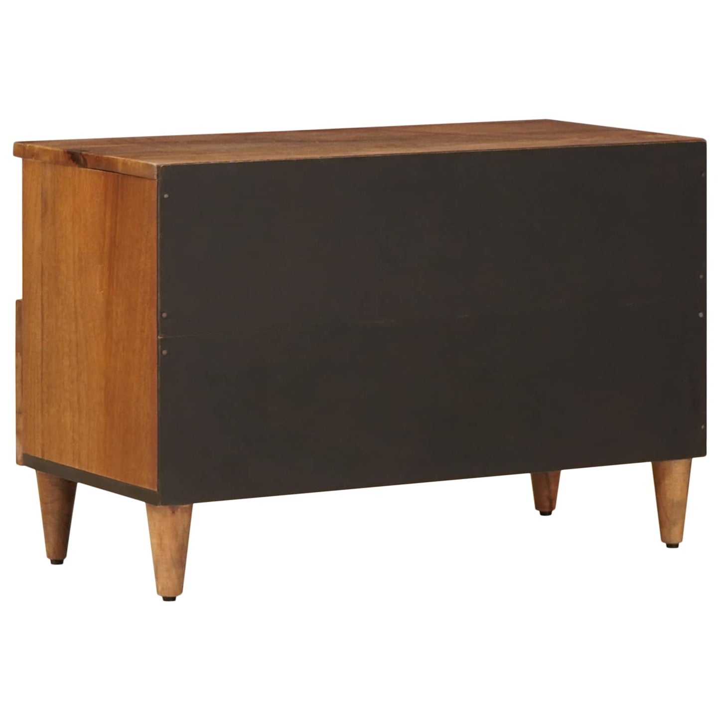 Couchtisch Braun 80 x 54 x 40 cm Massivholz Mango
