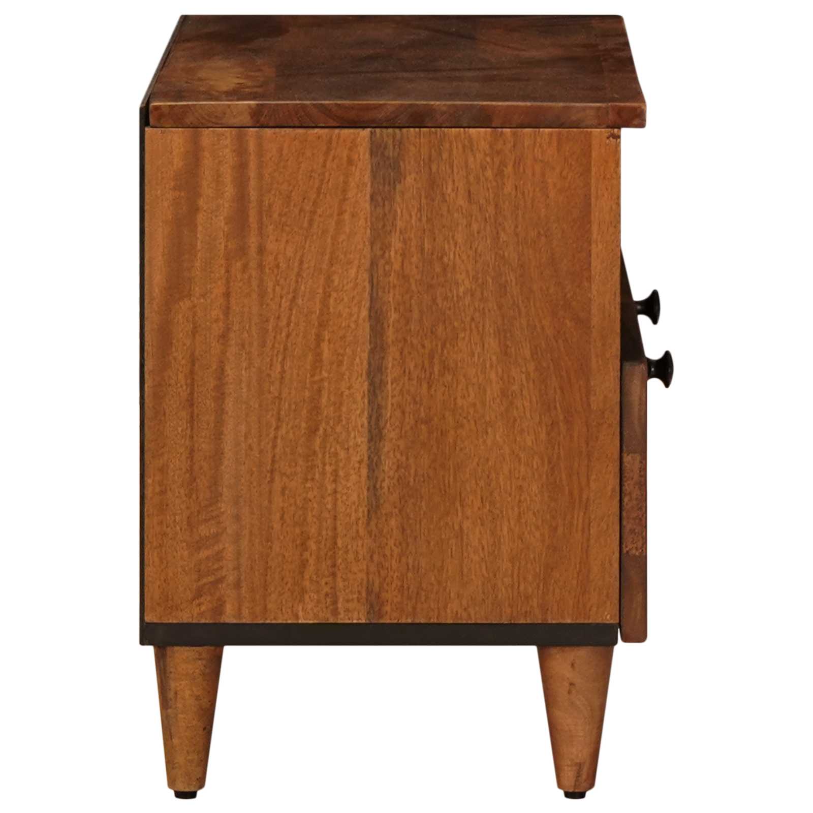 Couchtisch Braun 80 x 54 x 40 cm Massivholz Mango