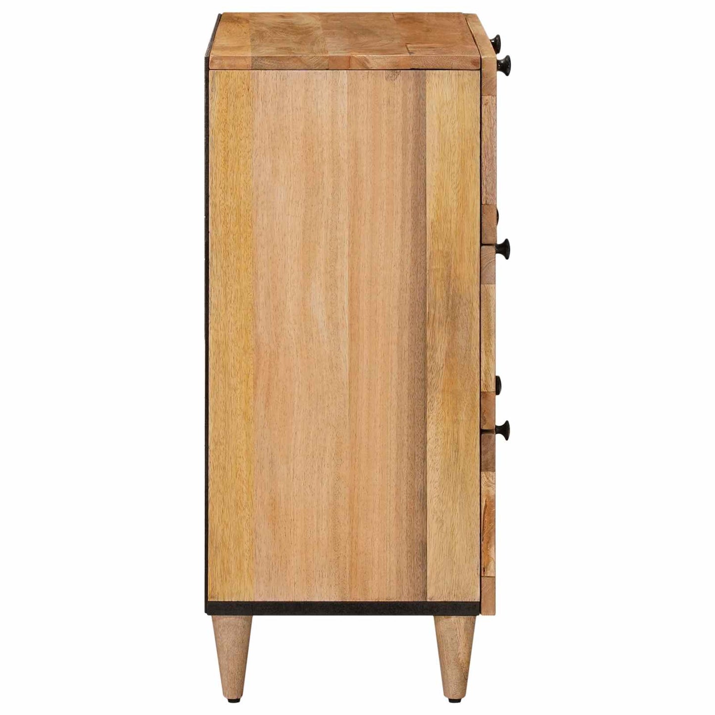 Sideboard Natur 60 x 33 x 75 cm Massivholz Mango