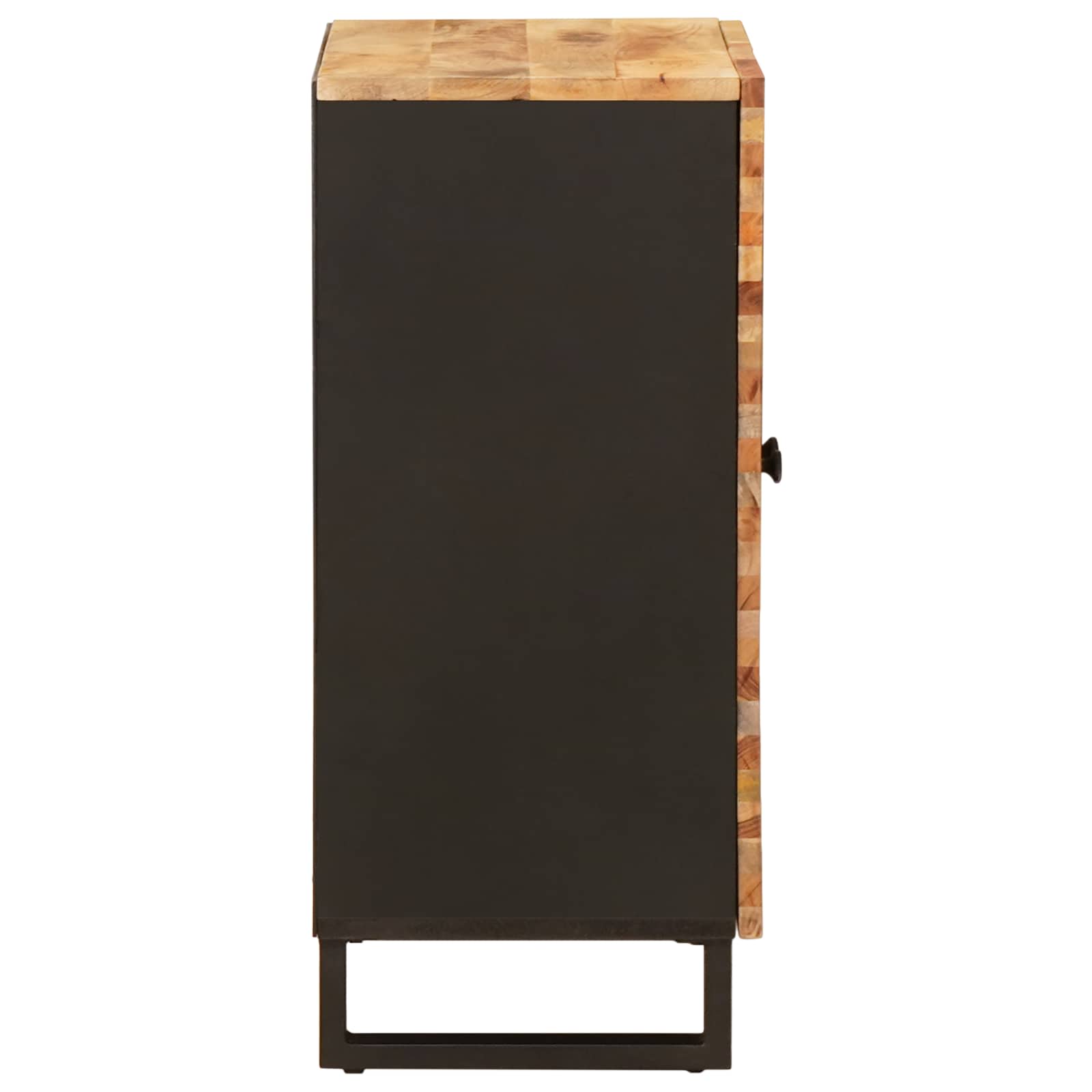 Aufbewahrungs-Sideboard Braun 60 x 33 x 75 cm Massivholz Mango