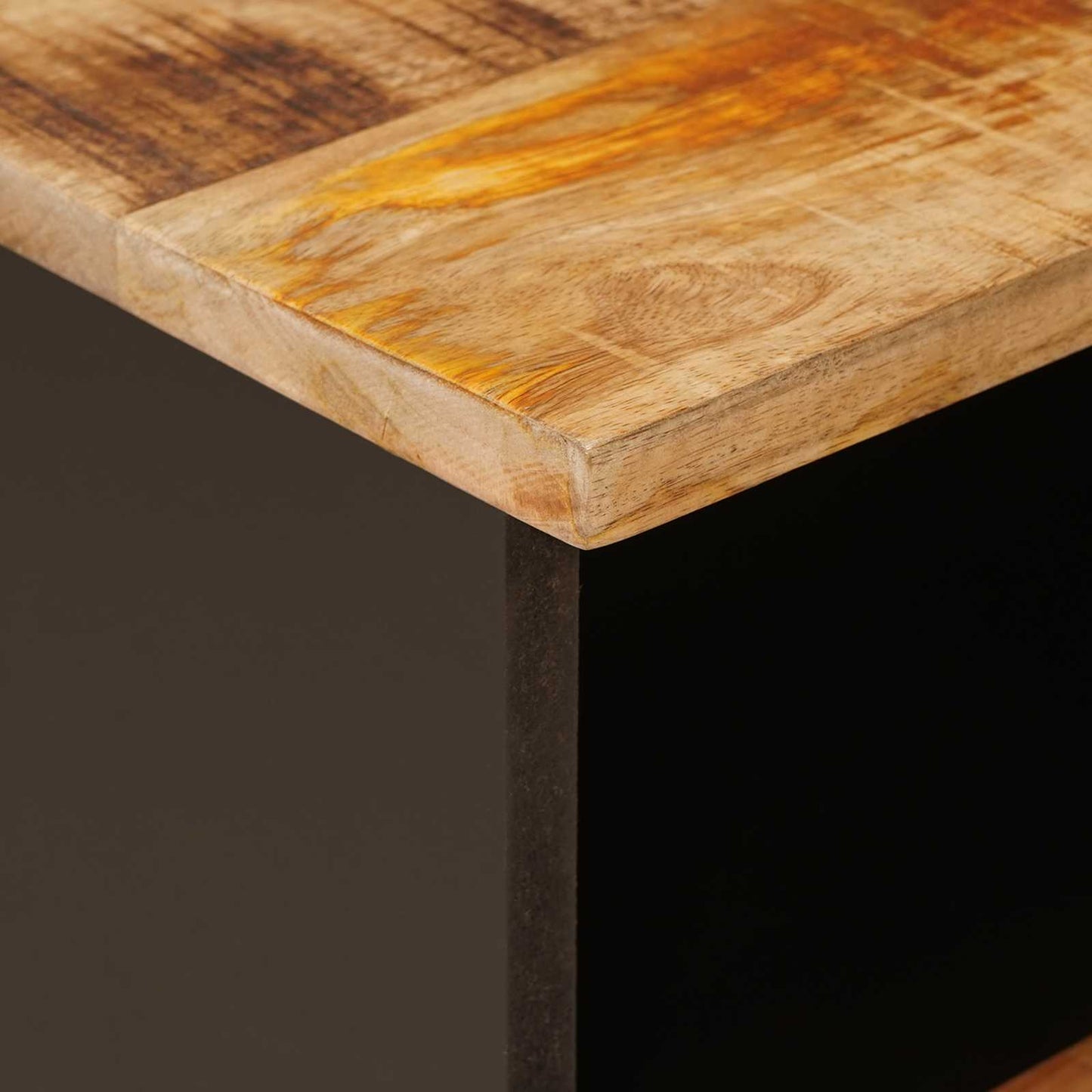Bettkasten Braun 40 x 33 x 46 cm Massivholz Mango