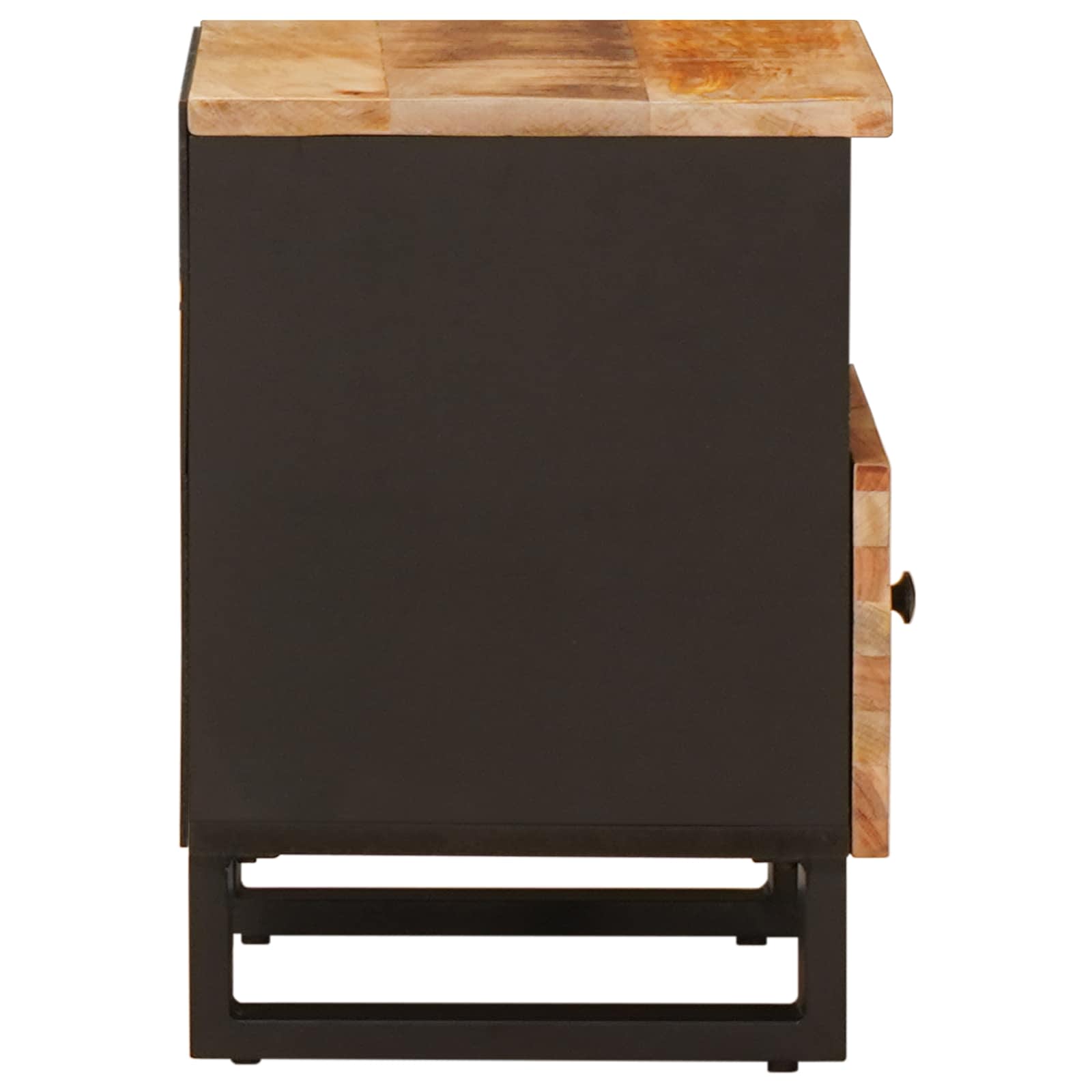 Bettkasten Braun 40 x 33 x 46 cm Massivholz Mango