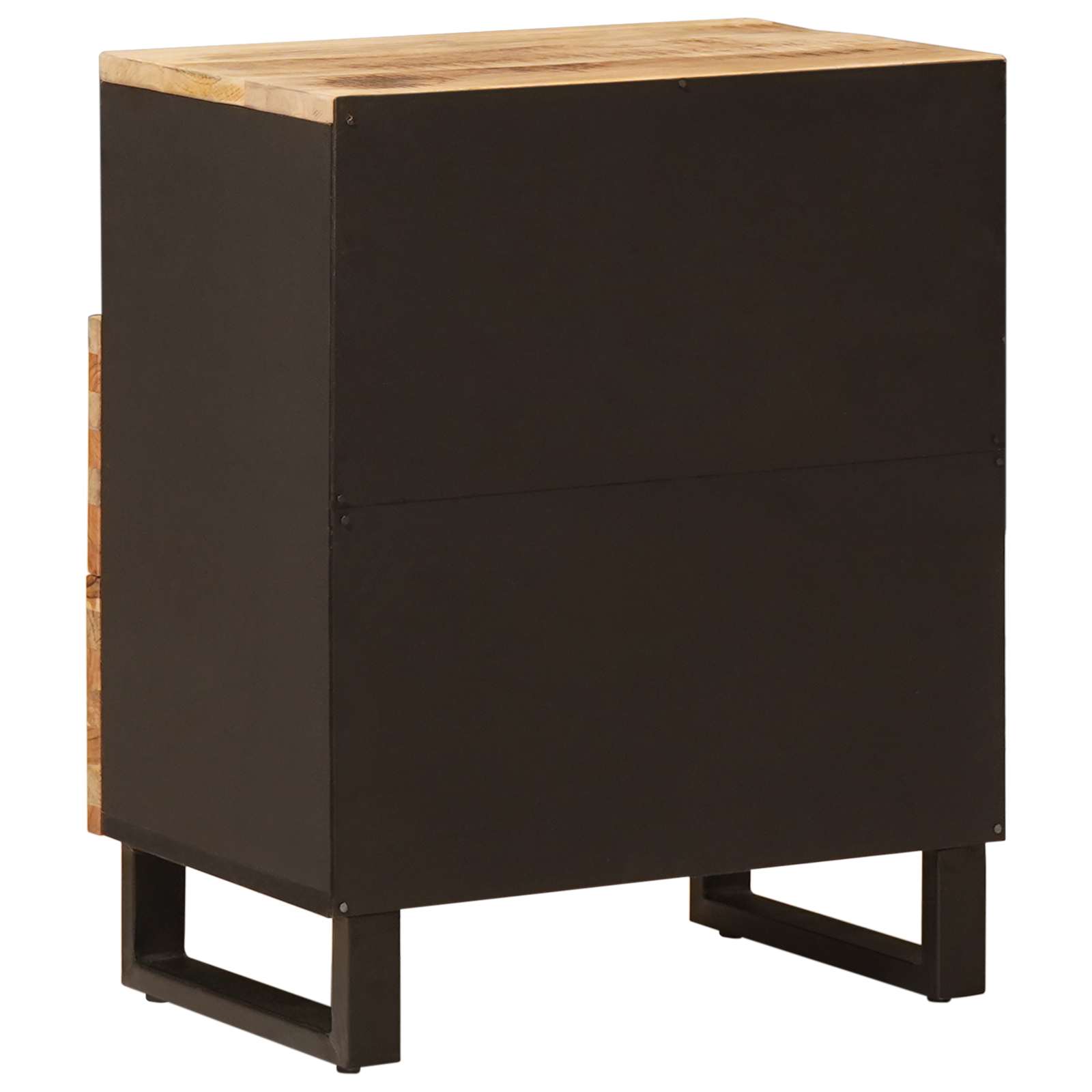 Bettkasten Braun 50 x 33 x 62 cm Massivholz Mango