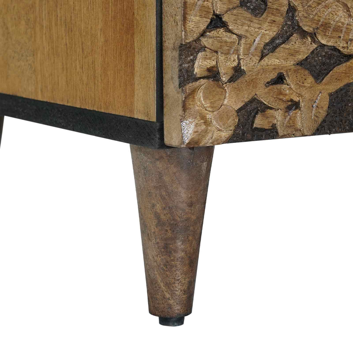 TV-Schränk Braun 70 x 33 x 46 cm Massivholz Mango