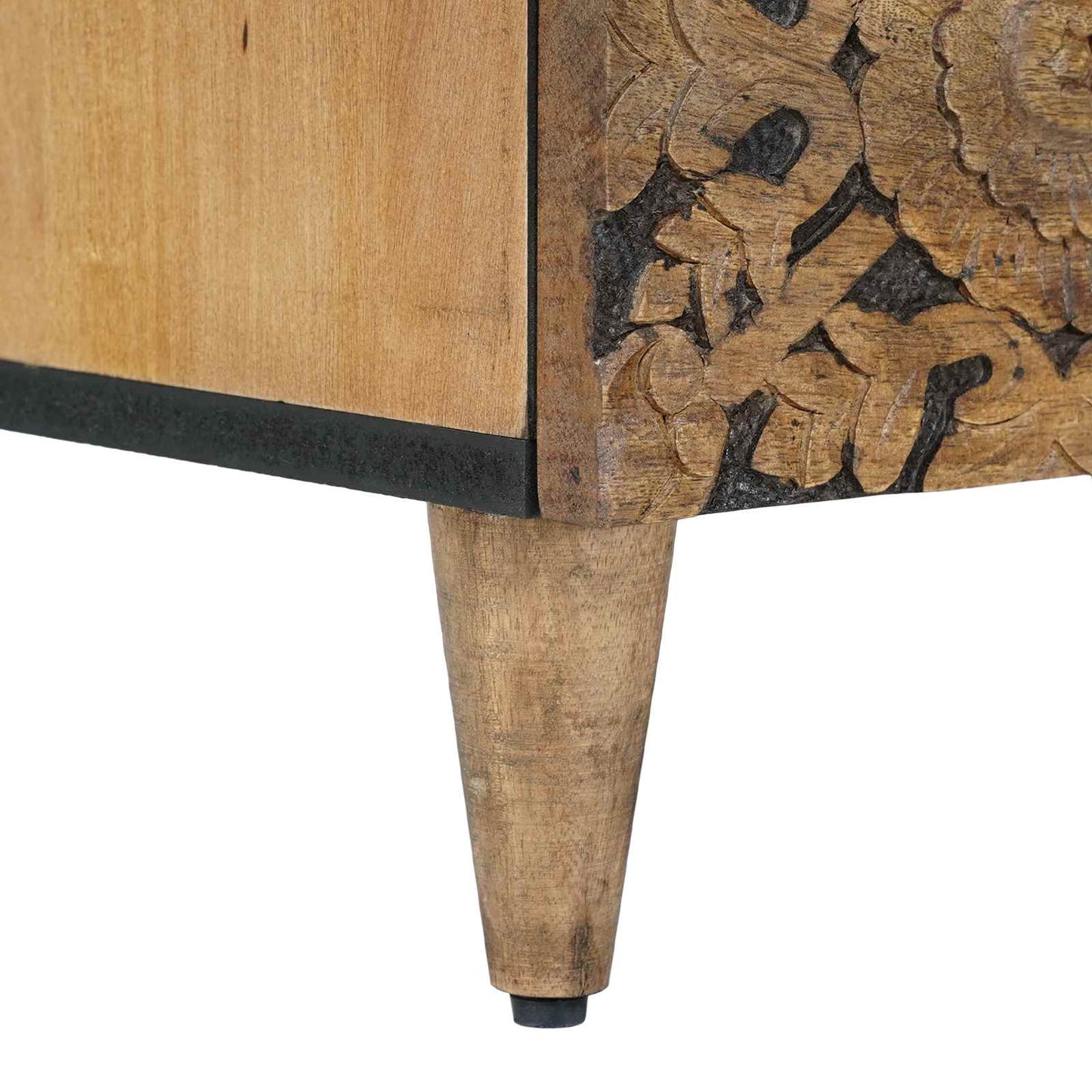 Bettkasten Braun 50 x 33 x 60 cm Massivholz Mango