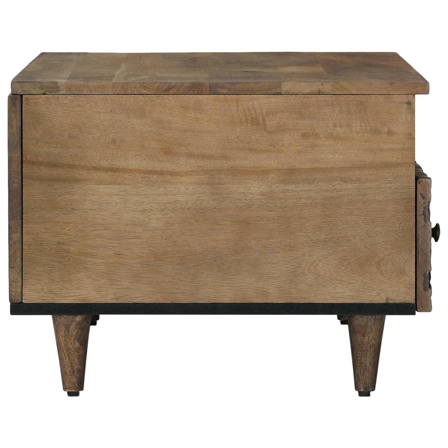 Couchtisch Braun 80 x 54 x 40 cm Massivholz Mango
