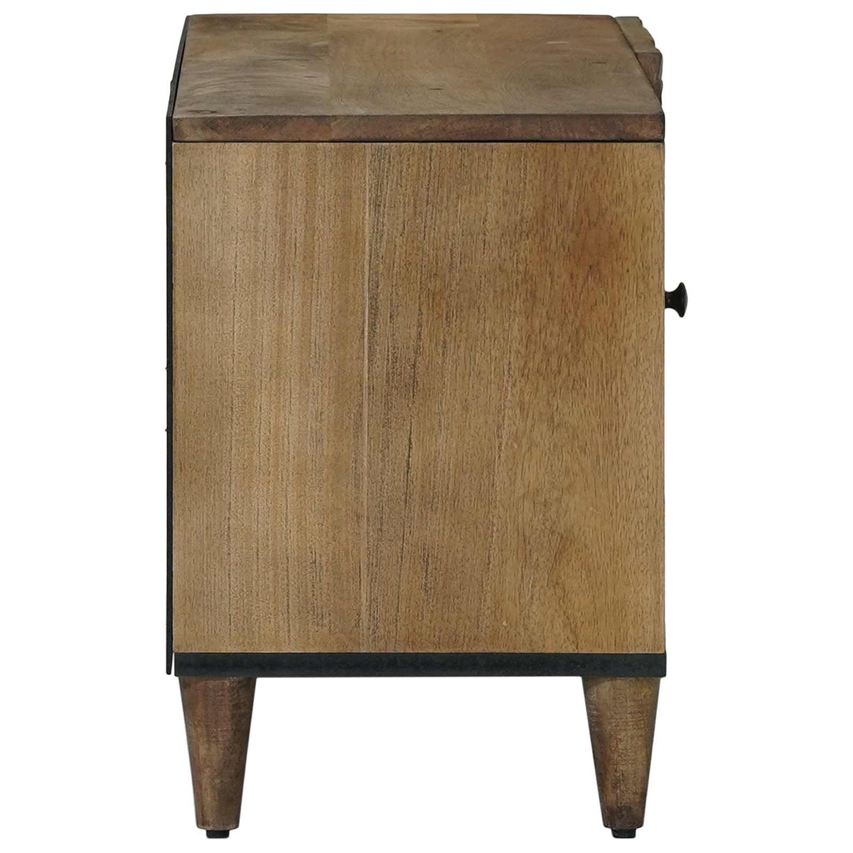 TV-Schränk Braun 80 x 33 x 46 cm Massivholz Mango