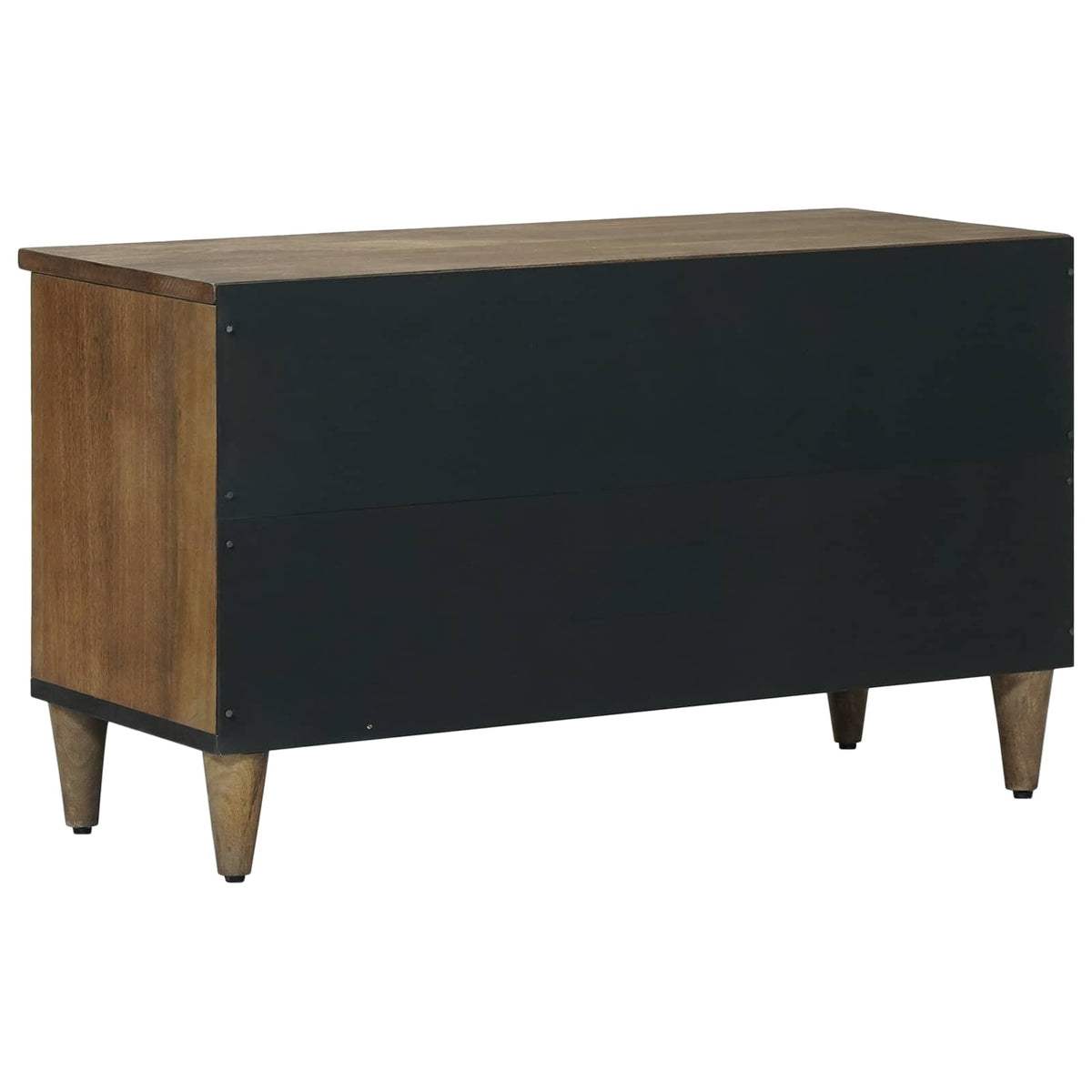 TV-Schränk Braun 80 x 33 x 46 cm Massivholz Mango