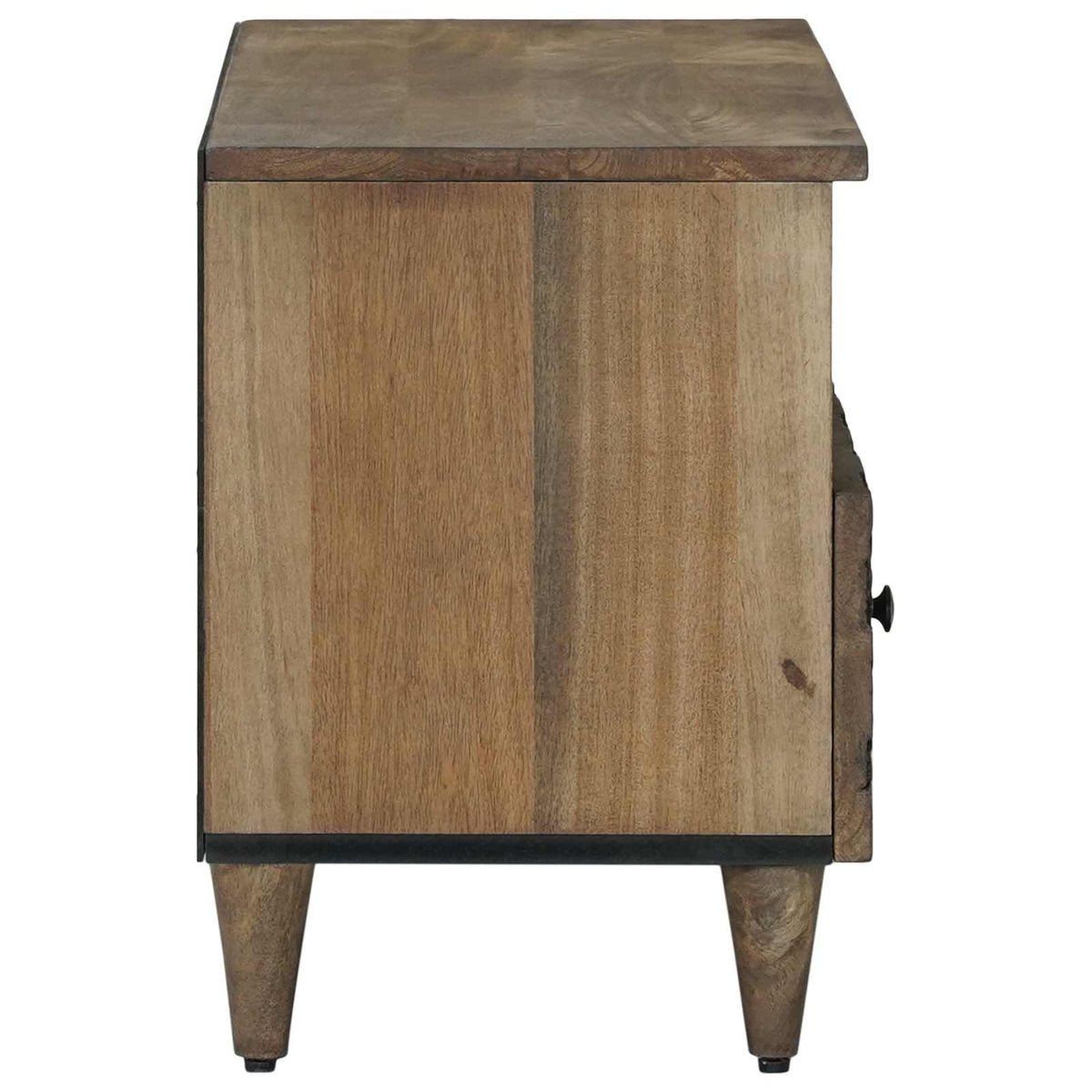 TV-Schränk Braun 80 x 33 x 46 cm Massivholz Mango