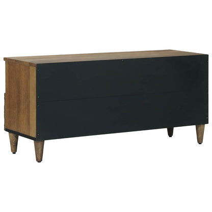 TV-Schränk Braun 100 x 33 x 46 cm Massivholz Mango