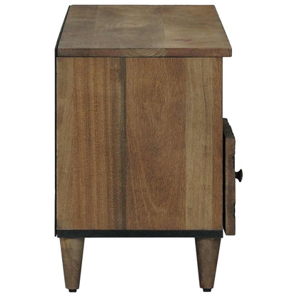 TV-Schränk Braun 100 x 33 x 46 cm Massivholz Mango