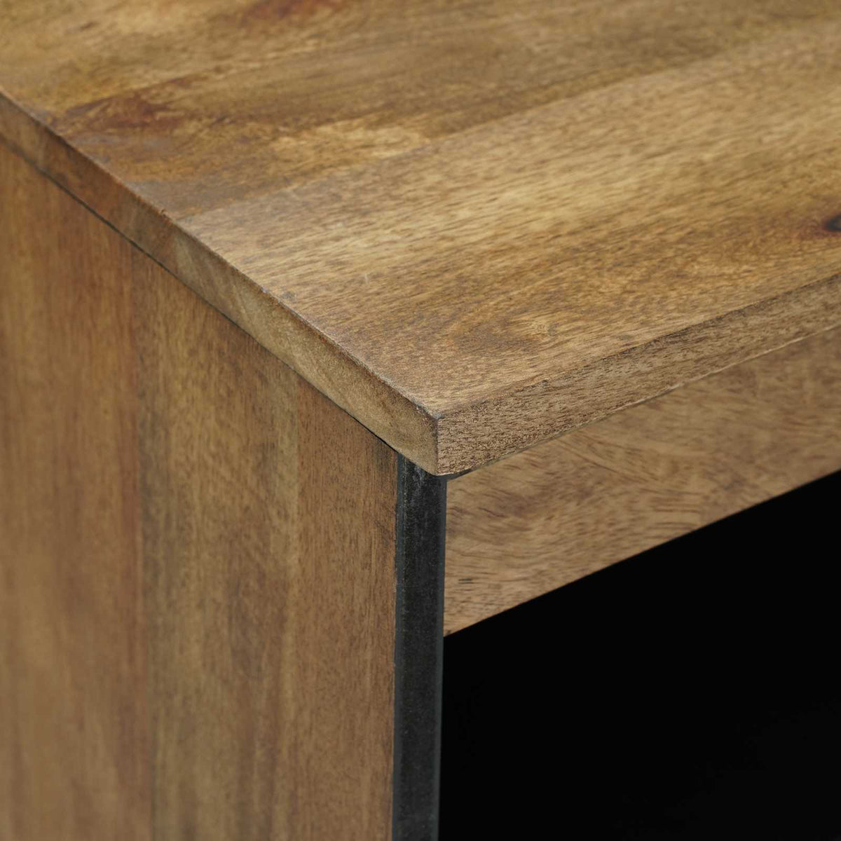 Sideboard Braun 60 x 33 x 75 cm Massivholz Mango