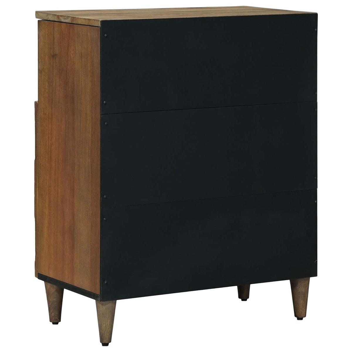 Sideboard Braun 60 x 33 x 75 cm Massivholz Mango