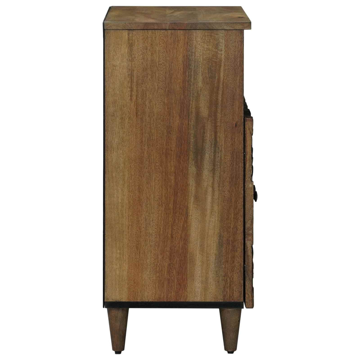 Sideboard Braun 60 x 33 x 75 cm Massivholz Mango