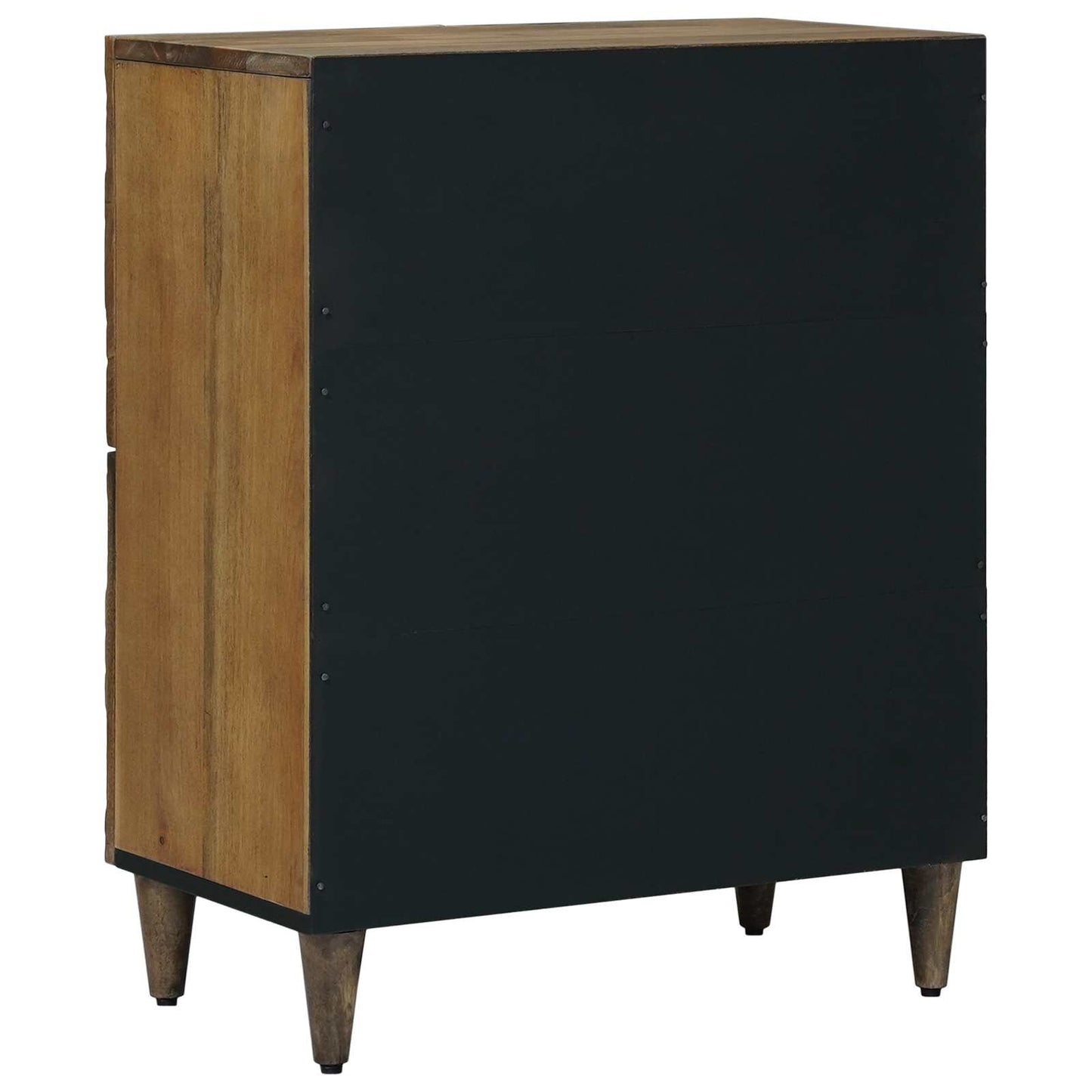 Sideboard mit Speicher Braun 60 x 33,5 x 75 cm Massivholz Mango