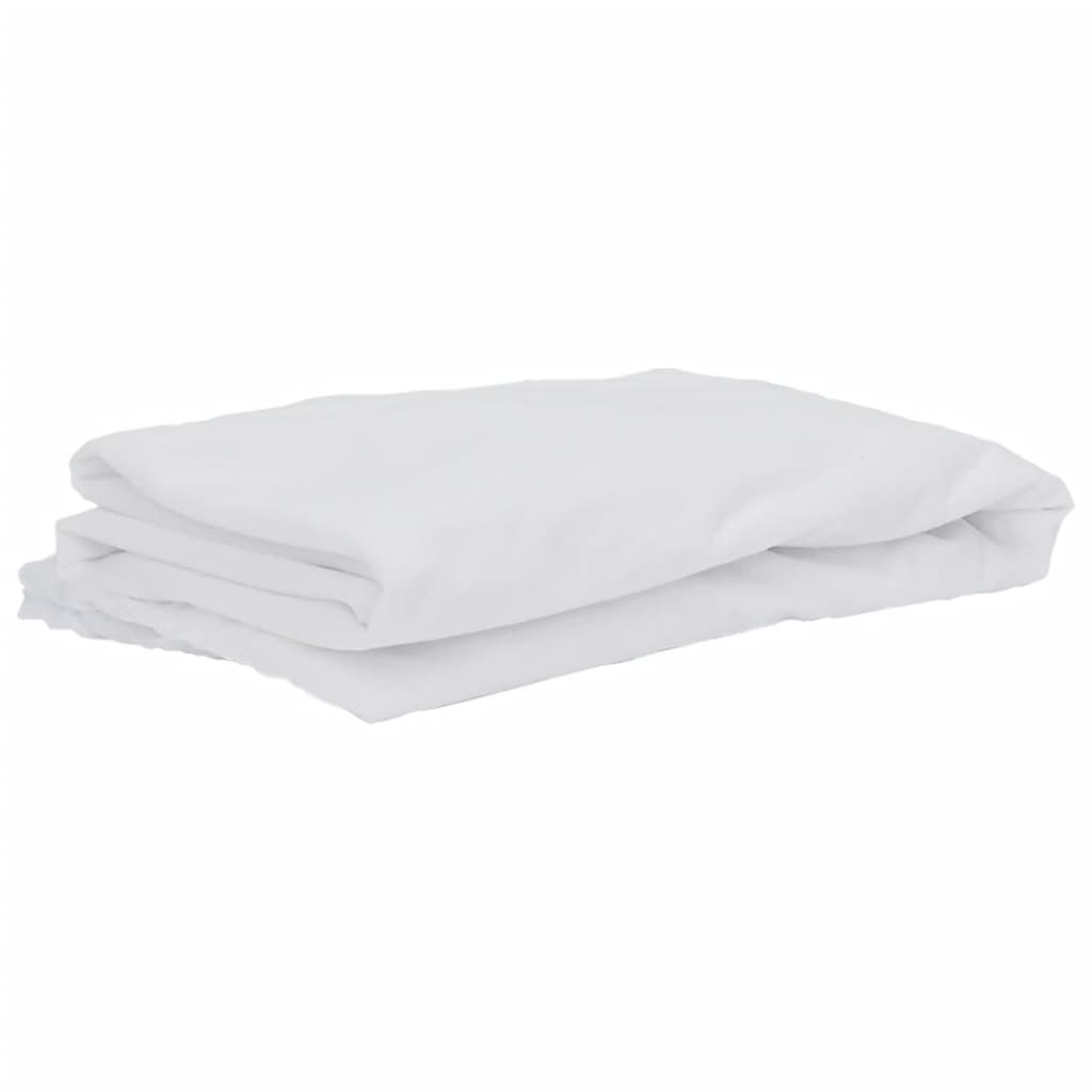 Protège matelas blanc 180x220 cm imperméable