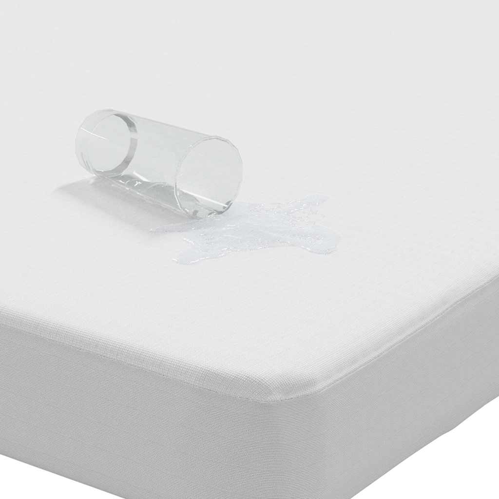 Protège matelas blanc 180x220 cm imperméable