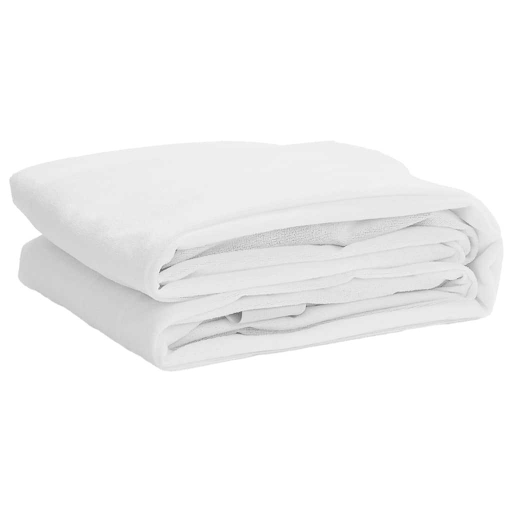 Protège matelas blanc 90x190 cm imperméable