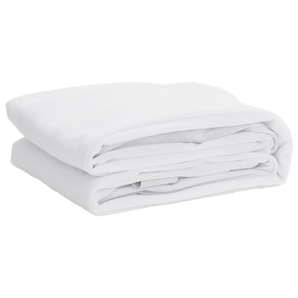 Protège matelas blanc 90x200 cm imperméable