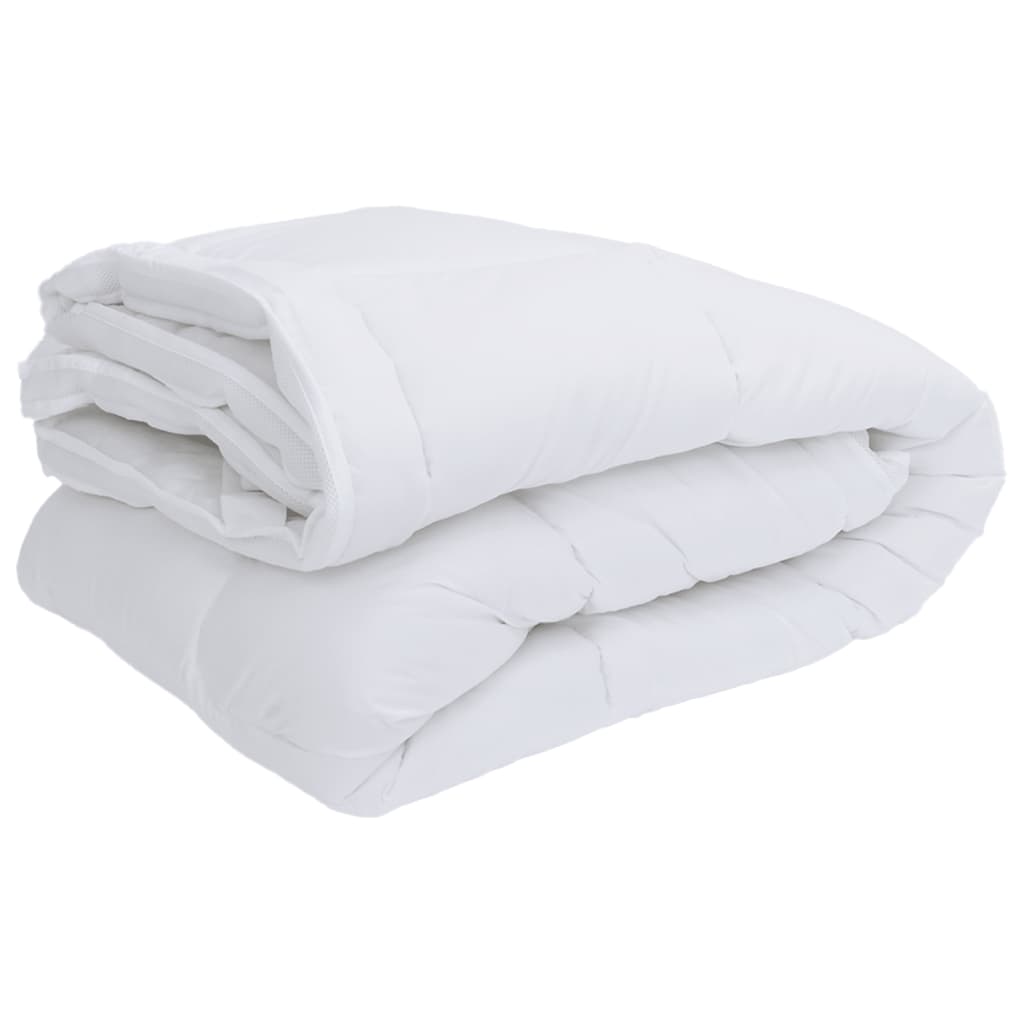 Protège matelas blanc 140x190 cm