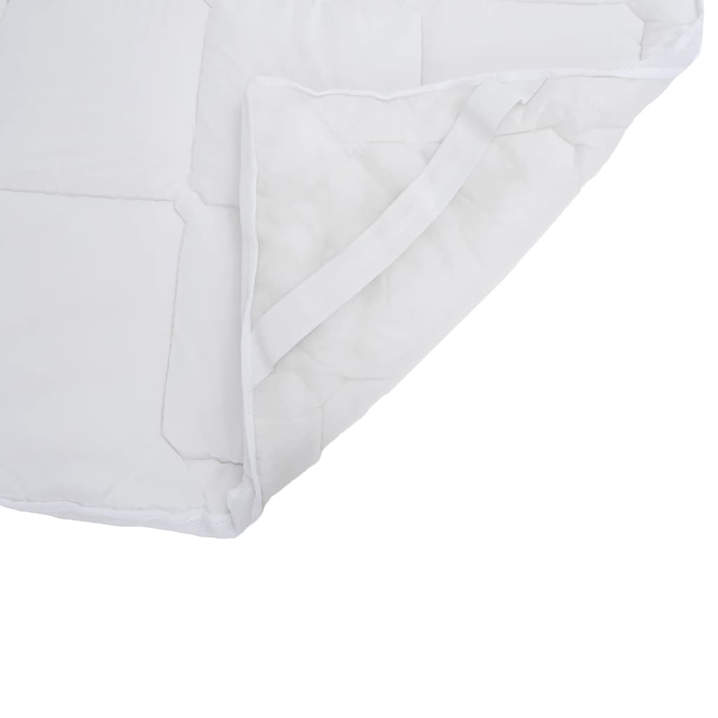 Protège matelas blanc 140x190 cm