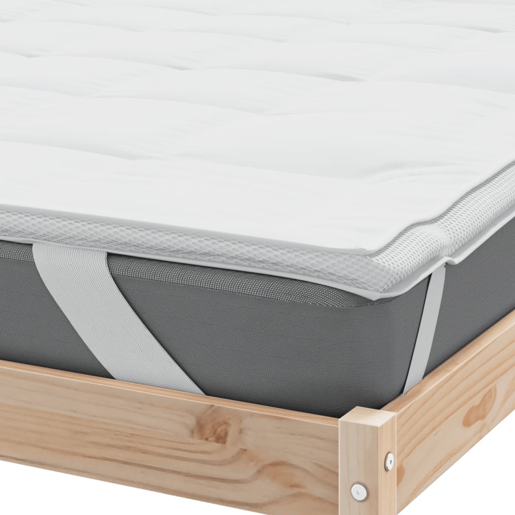 Protège matelas blanc 100x200 cm