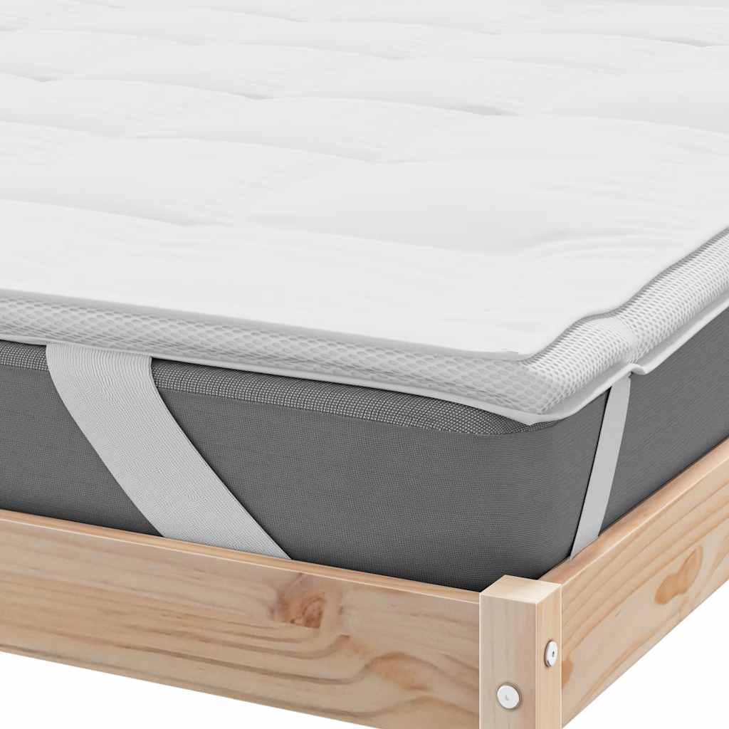 Protège matelas blanc 160x200 cm