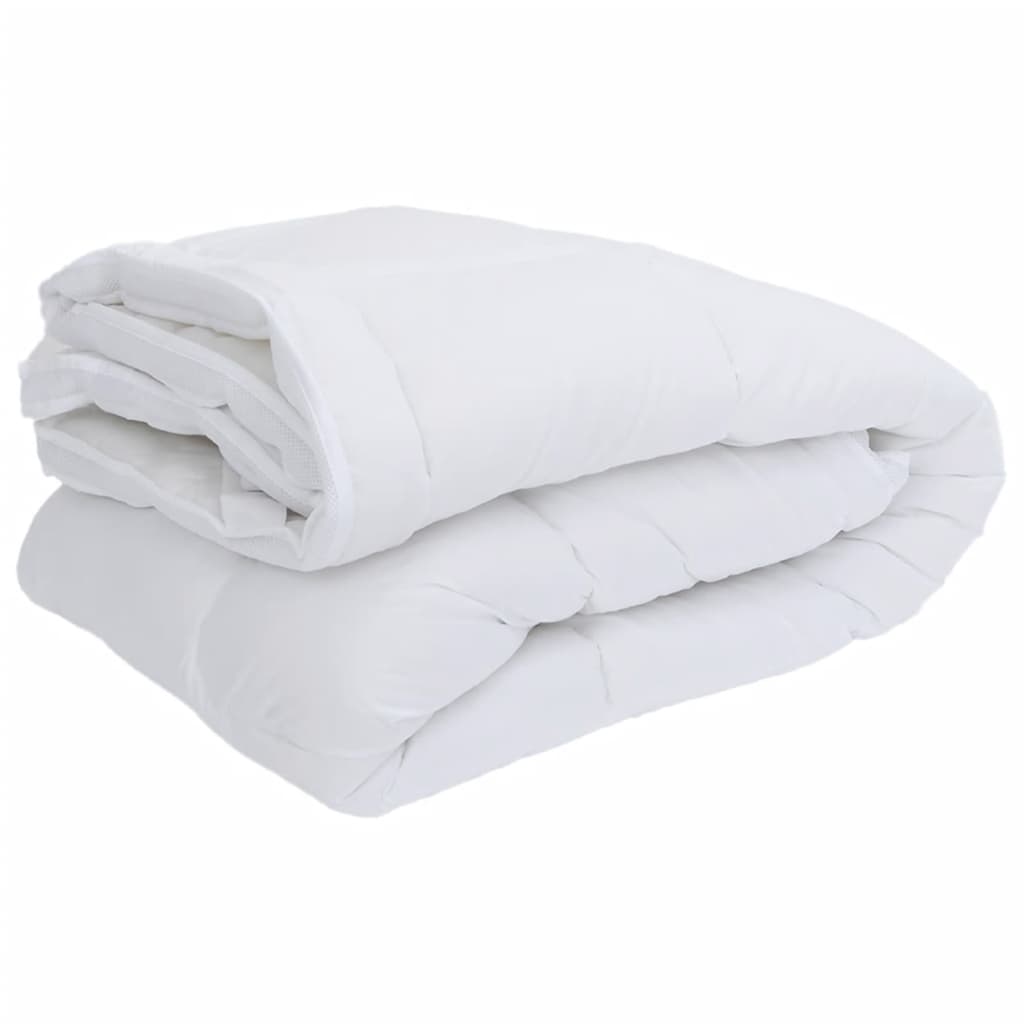 Protège matelas blanc 200x200 cm