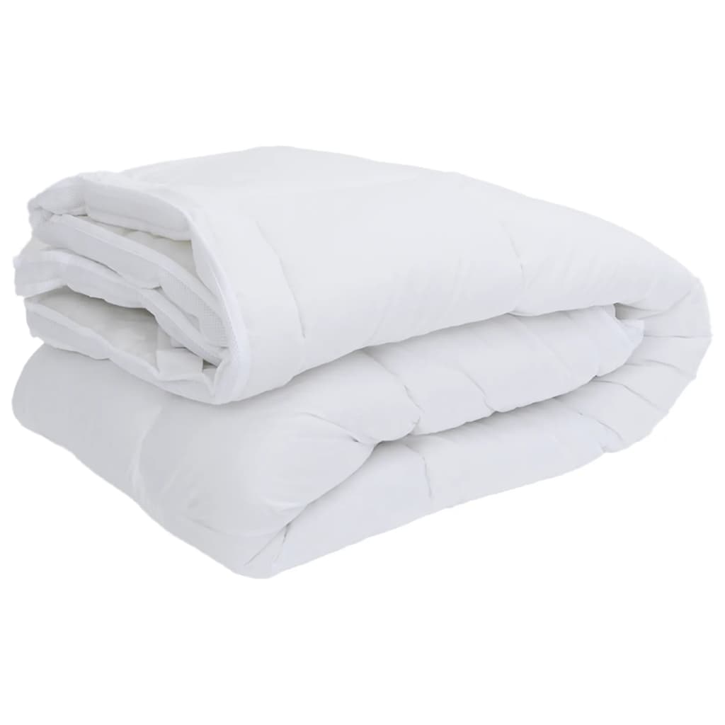 Protège matelas blanc 100x220 cm