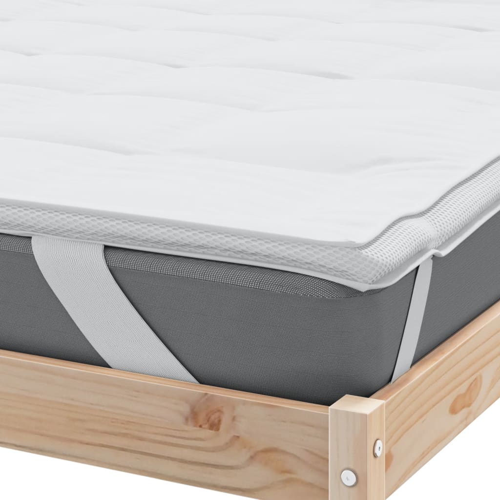 Protège matelas blanc 140x220 cm