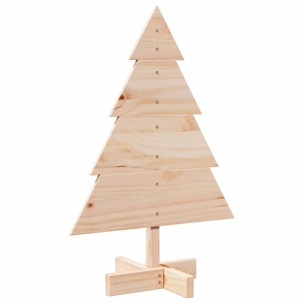 Bois de sapin de Noël à décorer 70 cm en bois massif