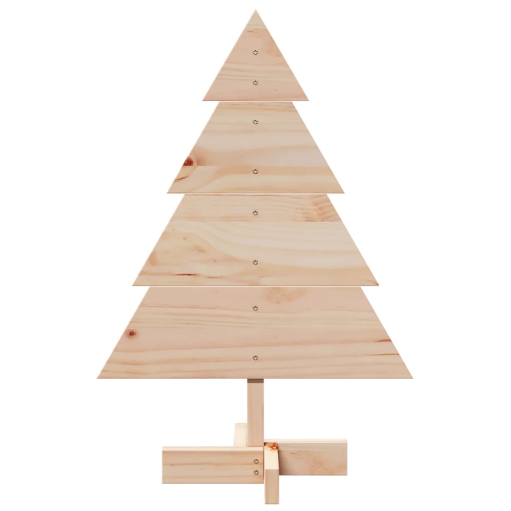 Weihnachtsbaum Holz zum Schmücken 70 cm Massivholz